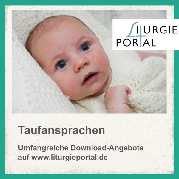 Download-Paket - Ansprachen/Gottesdienste zur Taufe