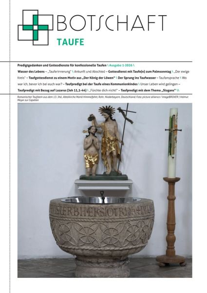 Botschaft Taufe Nummer 1/26