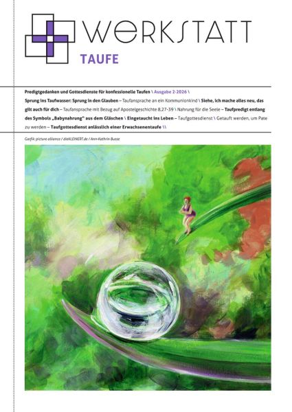 Werkstatt Taufe Nr. 2/2026