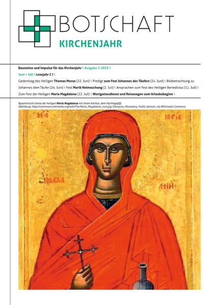 Botschaft Kirchenjahr Nr. 3/2025