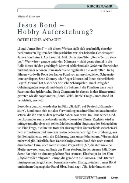 Jesus Bond - Hobby Auferstehung?