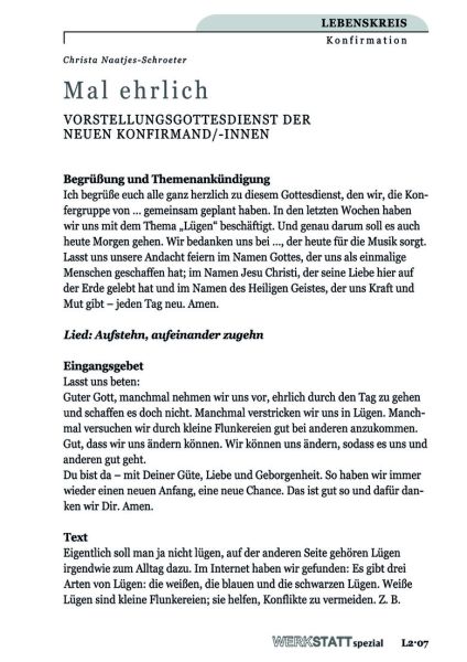 Mal ehrlich
