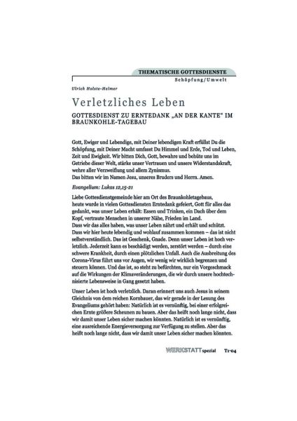Verletzliches Leben Verletzliches Leben