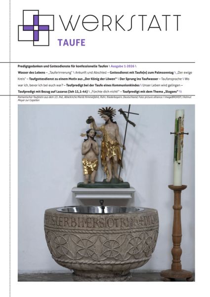 Werkstatt Taufe Nr. 1/2026
