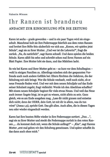Ihr Ranzen ist brandneu