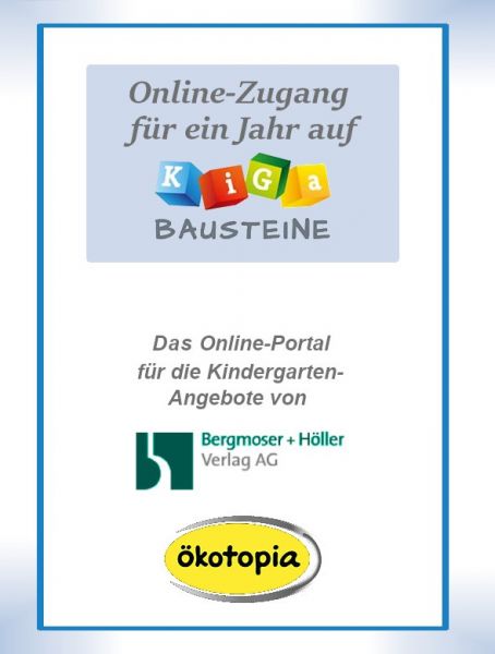 Mitgliedschaft bei KiGa-Bausteine (Startguthaben 750 Credits)