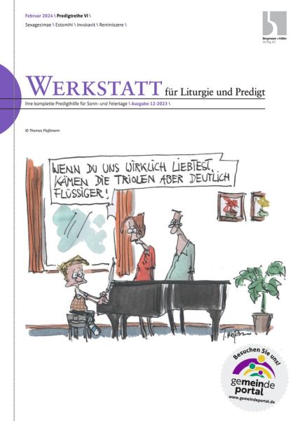 Werkstatt für Liturgie und Predigt Nr. 12/2023