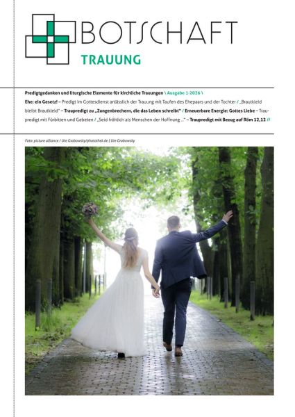 Botschaft Trauung Nr. 1/2026