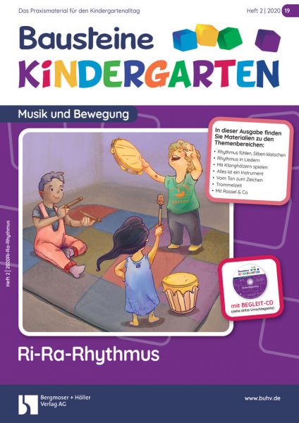 Bausteine Kindergarten - Musik und Bewegung (online) - Ausbildungspaket