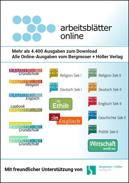 Arbeitsblätter Online - Ausgaben direkt herunterladen