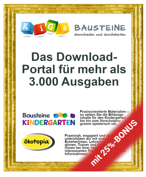 Mitgliedschaft bei KiGa-Bausteine (für Auszubildende)