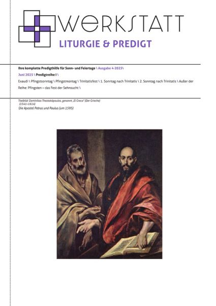 Werkstatt für Liturgie und Predigt Nr. 4/2025