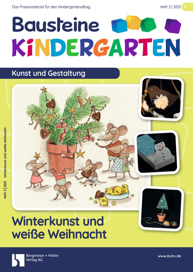 Winterkunst und weiße Weihnacht | Kindergarten | Zu meinen Inhalten
