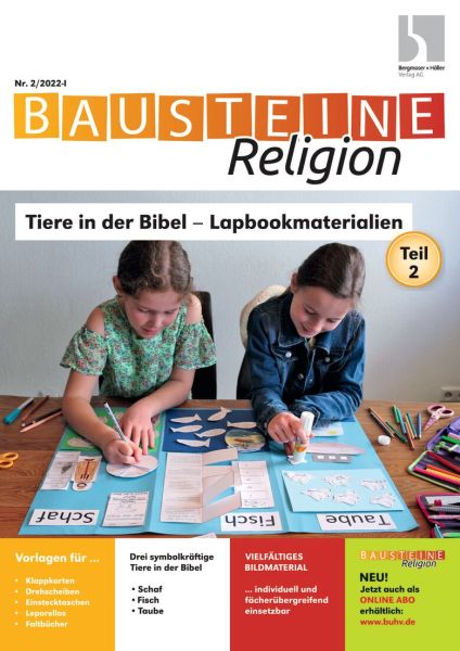 Tiere in der Bibel (Teil 2) - Lapbookmaterialien