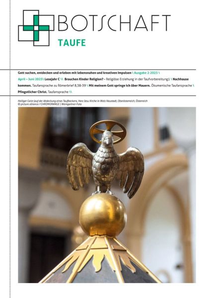 Botschaft Taufe Nummer 2/15 Botschaft Taufe Nummer 2/15